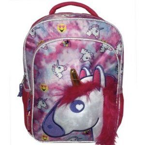 Emojination 16" Unicorn Love Kids' Backpack - Pink